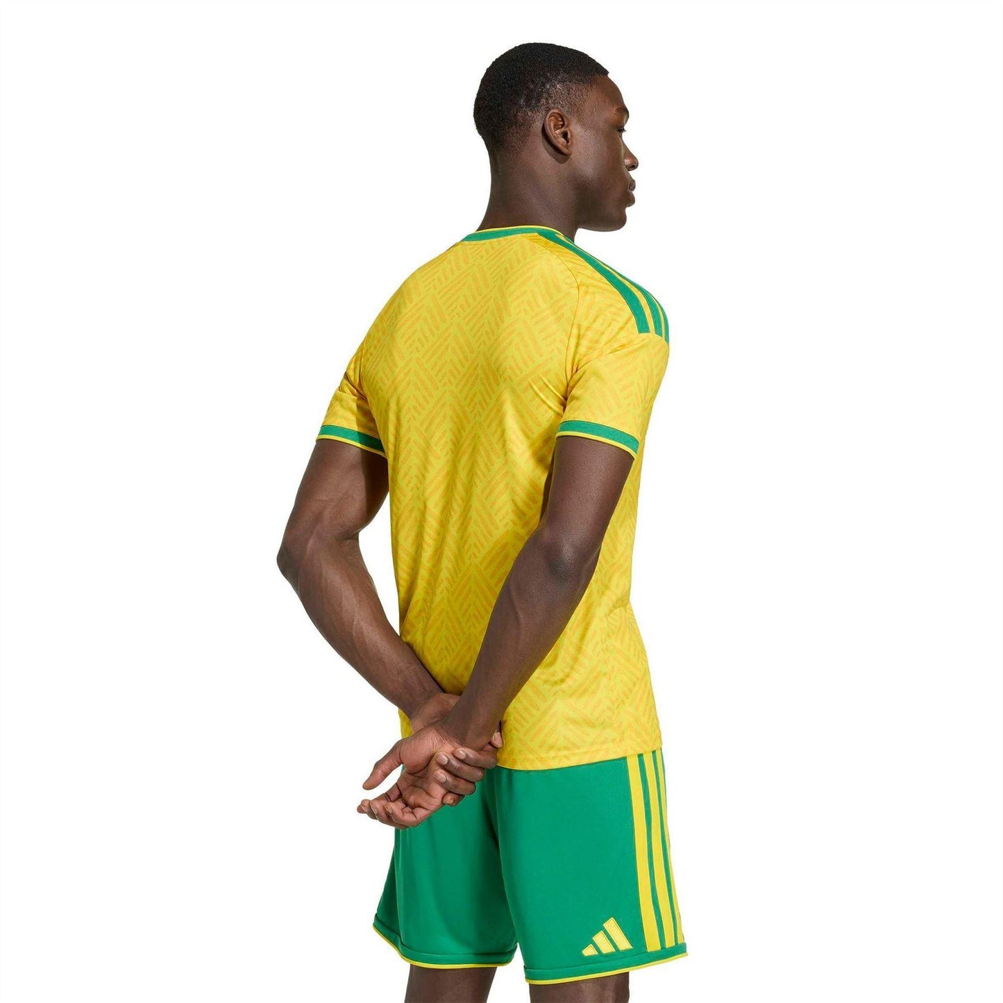 Yellow-Green - Pack Shot - Adidas Mens World Cup 2026 South Africa Home Jersey