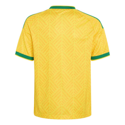 Yellow-Green - Back - Adidas Childrens-Kids World Cup 2026 South Africa Home Shirt