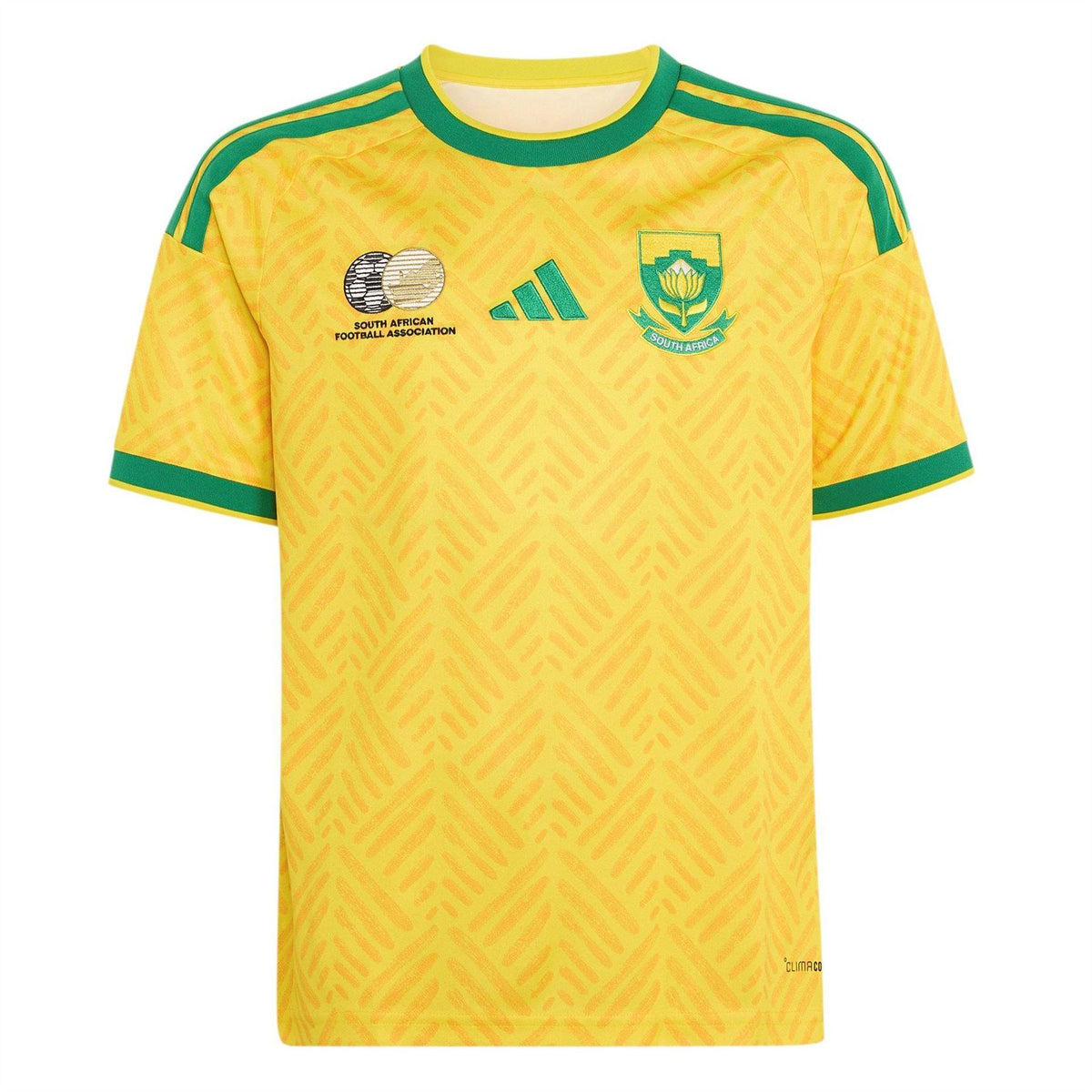 Yellow-Green - Front - Adidas Childrens-Kids World Cup 2026 South Africa Home Shirt