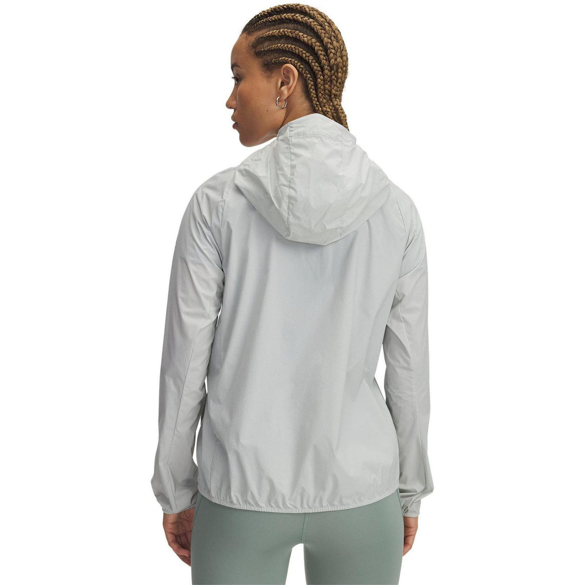 Green - Lifestyle - Under Armour Mens Launch Hooded Jacket