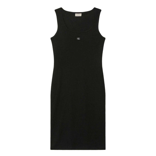 Black - Front - Calvin Klein Womens-Ladies Tailored Mini Dress