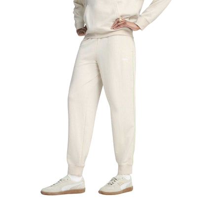 Alpine White - Side - Puma Womens-Ladies Sport Regular Joggers