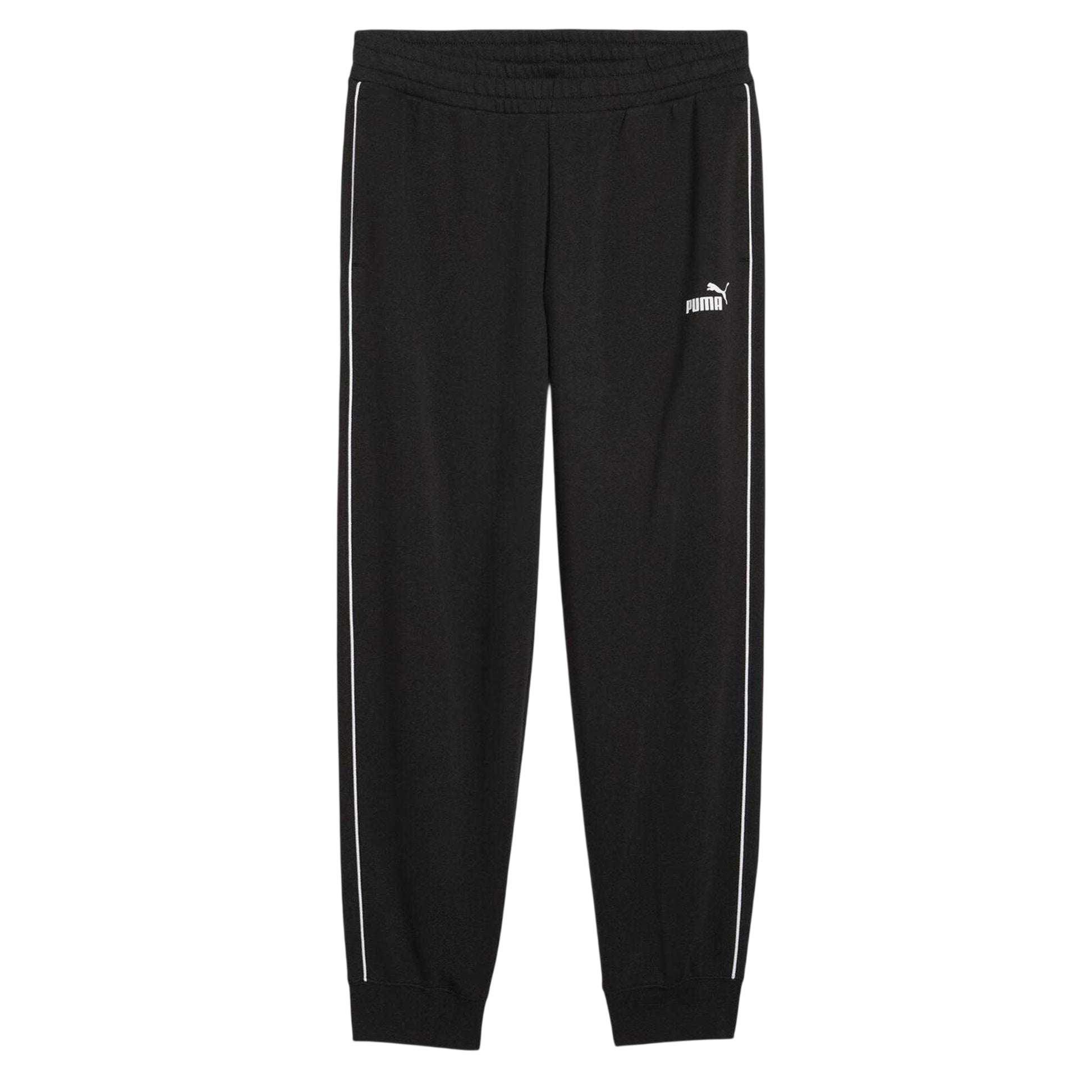 Puma Black - Front - Puma Womens-Ladies Sport Regular Joggers