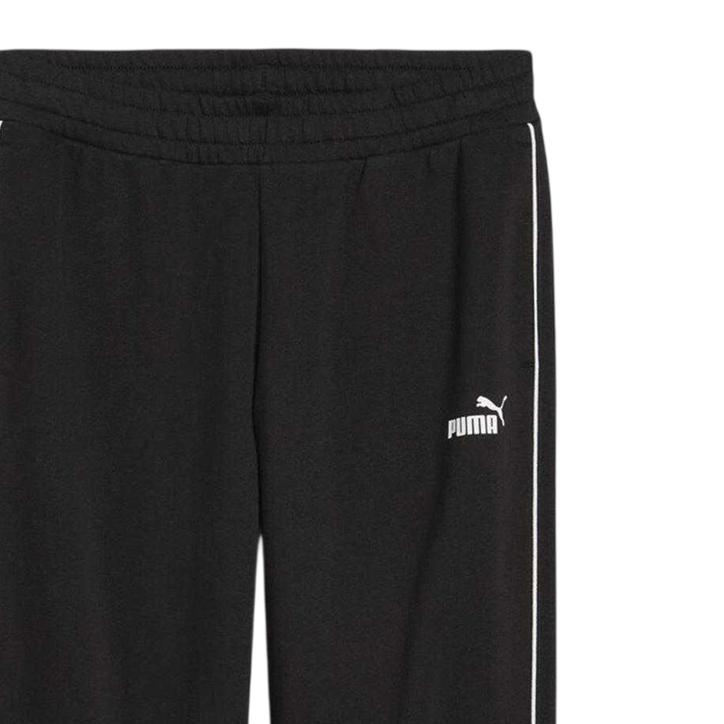 Puma Black - Side - Puma Womens-Ladies Sport Regular Joggers