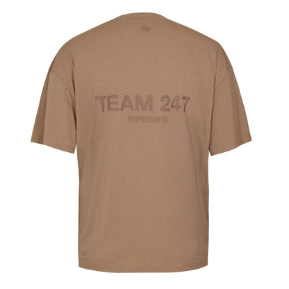 Clay - Back - Represent Mens 247 Oversized Gym T-Shirt
