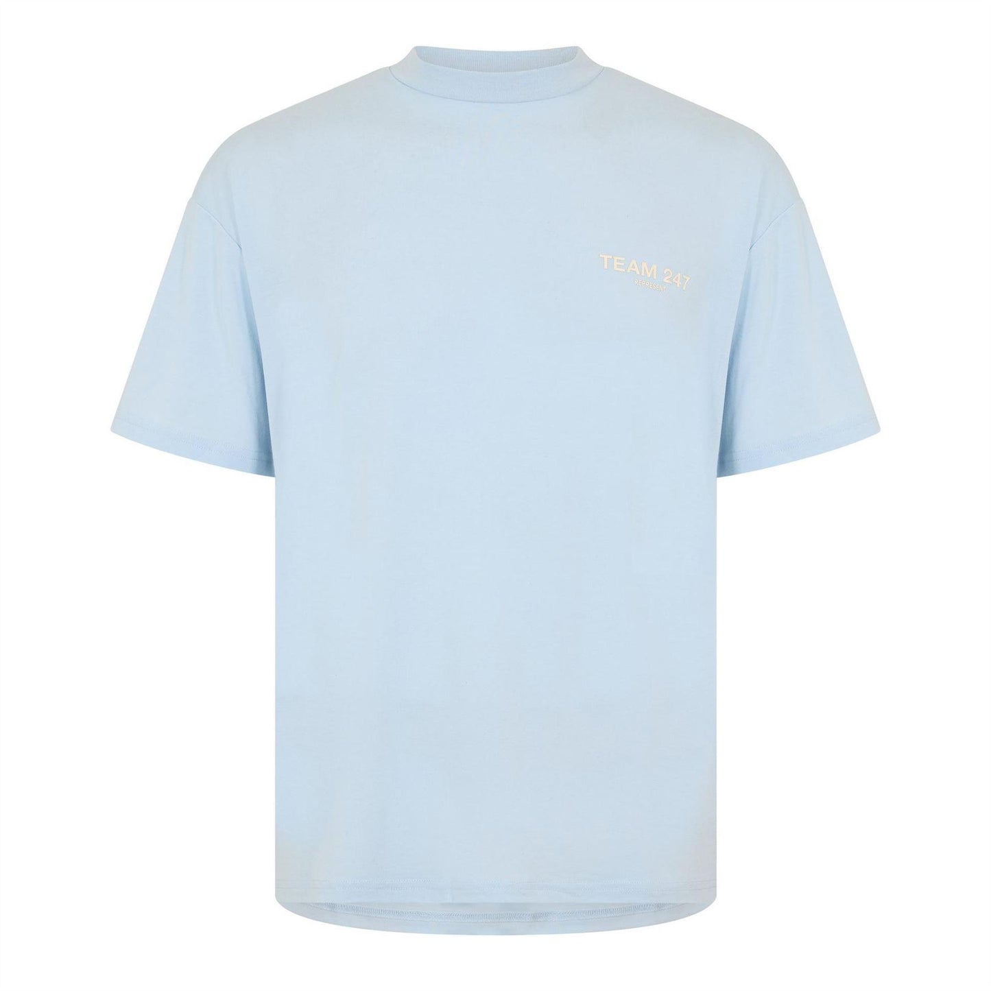 Glacier - Front - Represent Mens 247 Oversized Gym T-Shirt