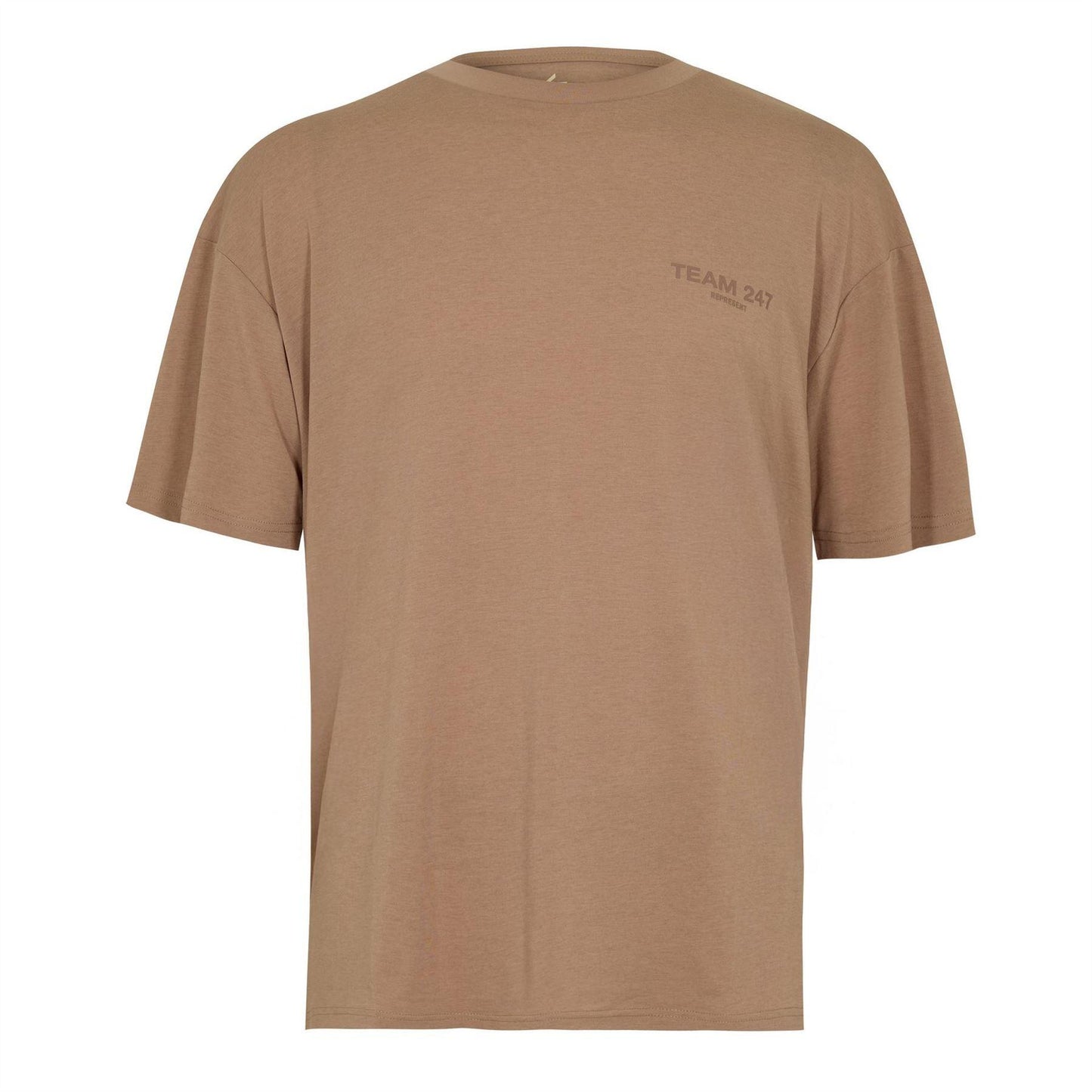 Clay - Front - Represent Mens 247 Oversized Gym T-Shirt