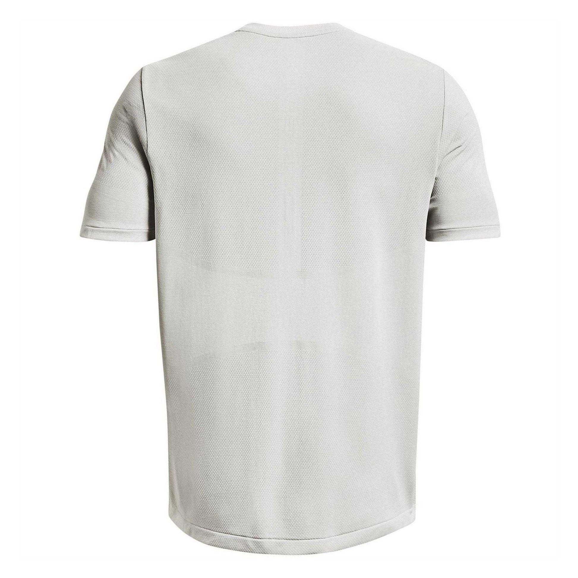 White - Back - Under Armour Mens Vanish Elite Seamless T-Shirt
