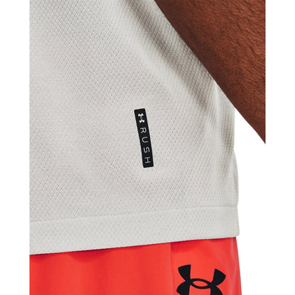 White - Side - Under Armour Mens Vanish Elite Seamless T-Shirt