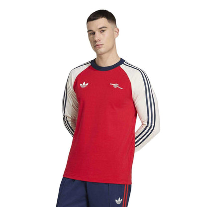 Claret Red-White - Pack Shot - Adidas Mens OG Arsenal FC T-Shirt