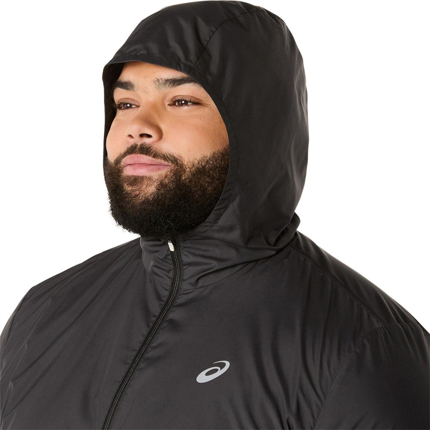 Black - Pack Shot - Asics Mens Performance Lightweight Athletic Jacket