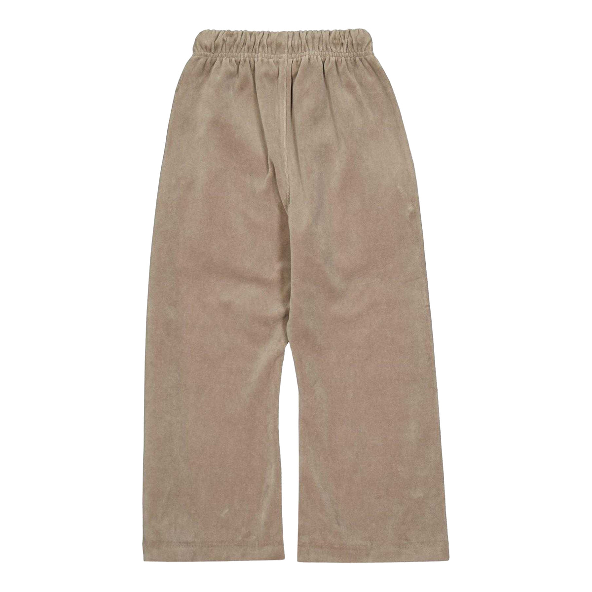 Smoke Grey - Back - Fear Of God Essentials Childrens-Kids Wide Leg Joggers