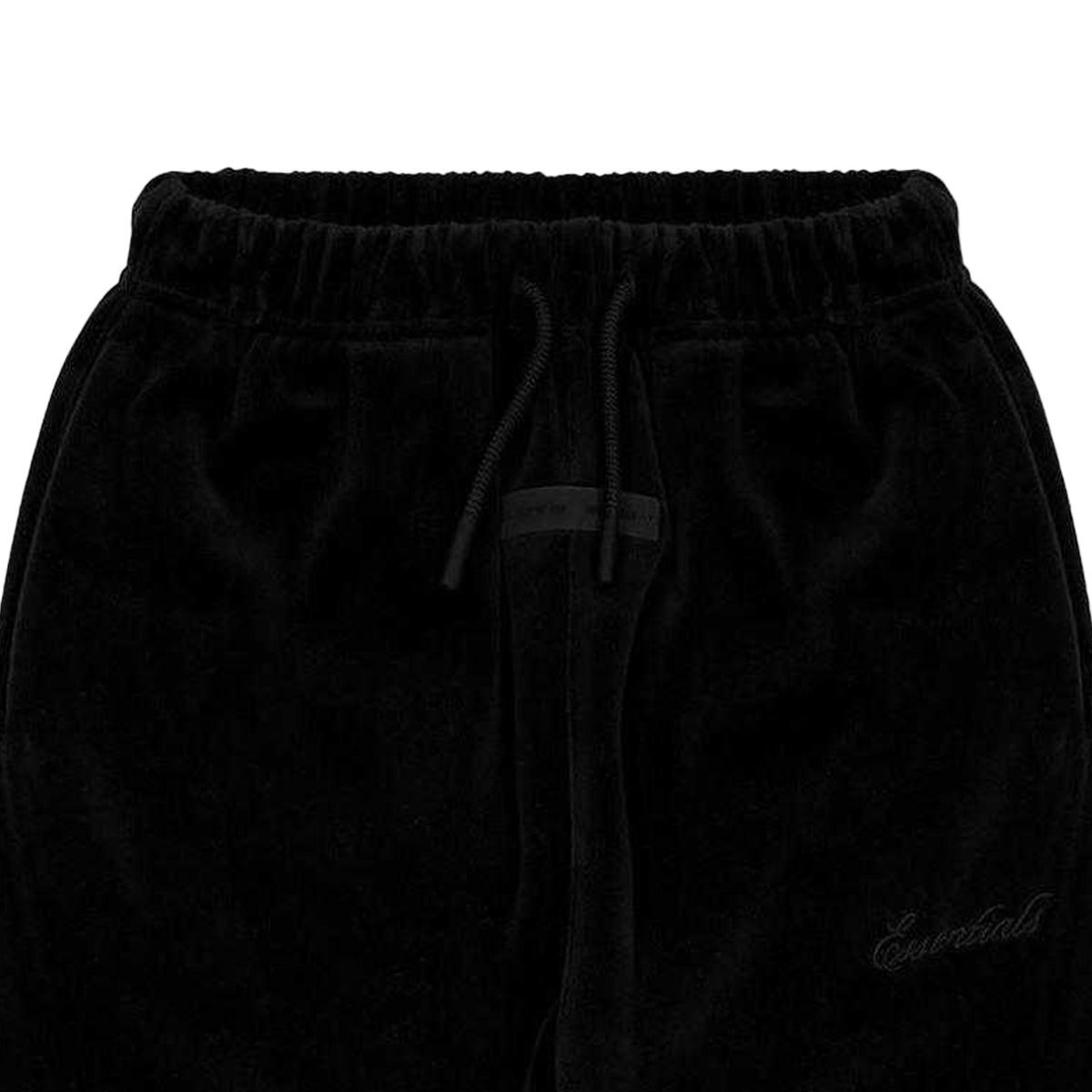 Vintage Black - Side - Fear Of God Essentials Childrens-Kids Wide Leg Joggers