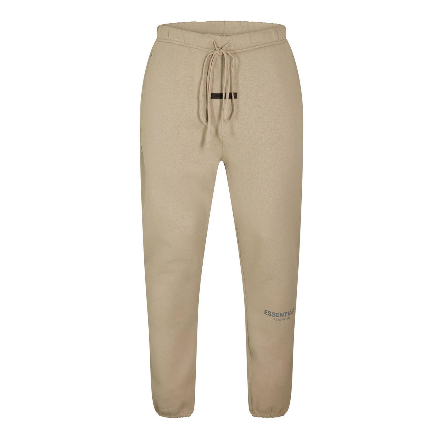 Beige - Front - Fear Of God Essentials Mens Slim Jogging Bottoms