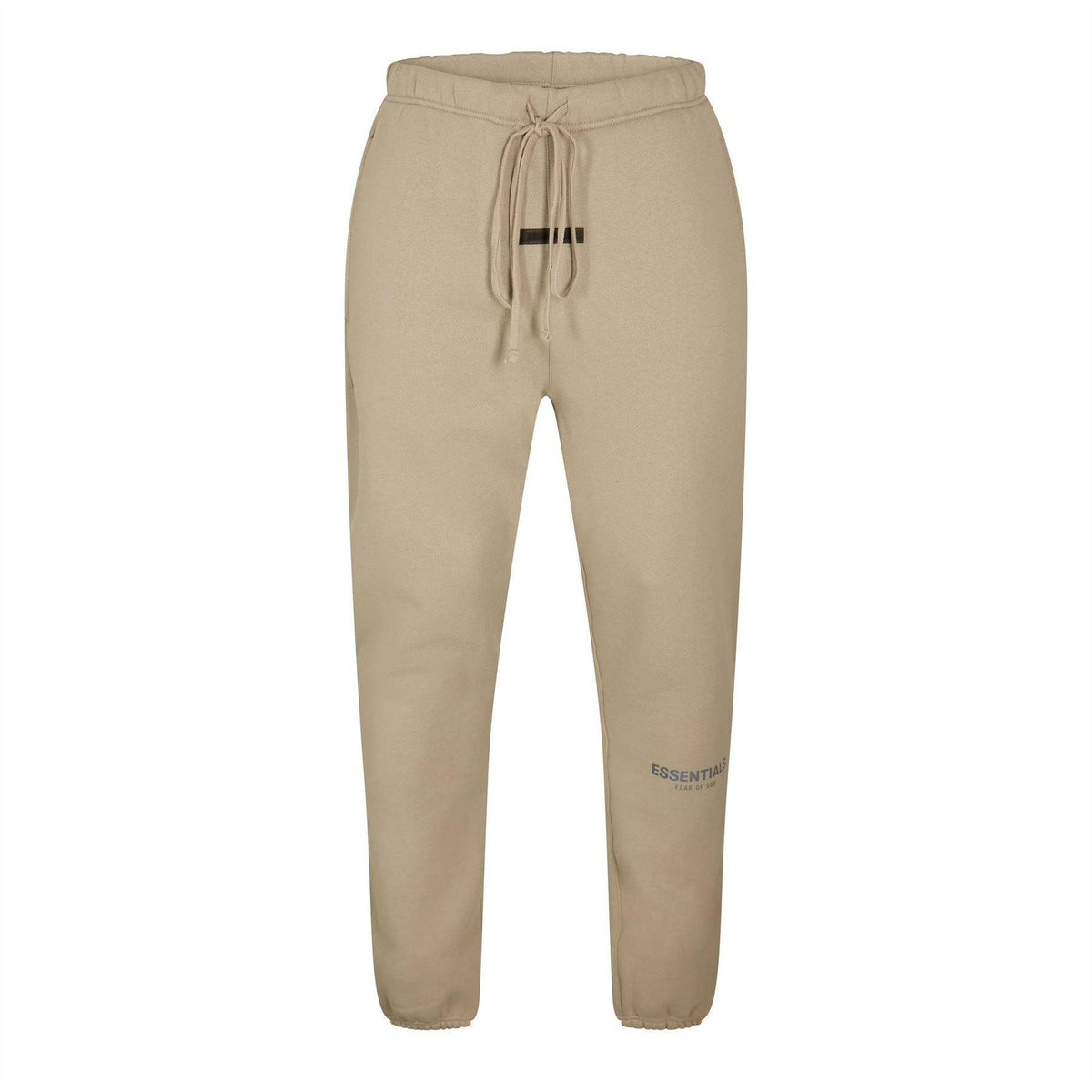 Beige - Front - Fear Of God Essentials Mens Slim Jogging Bottoms