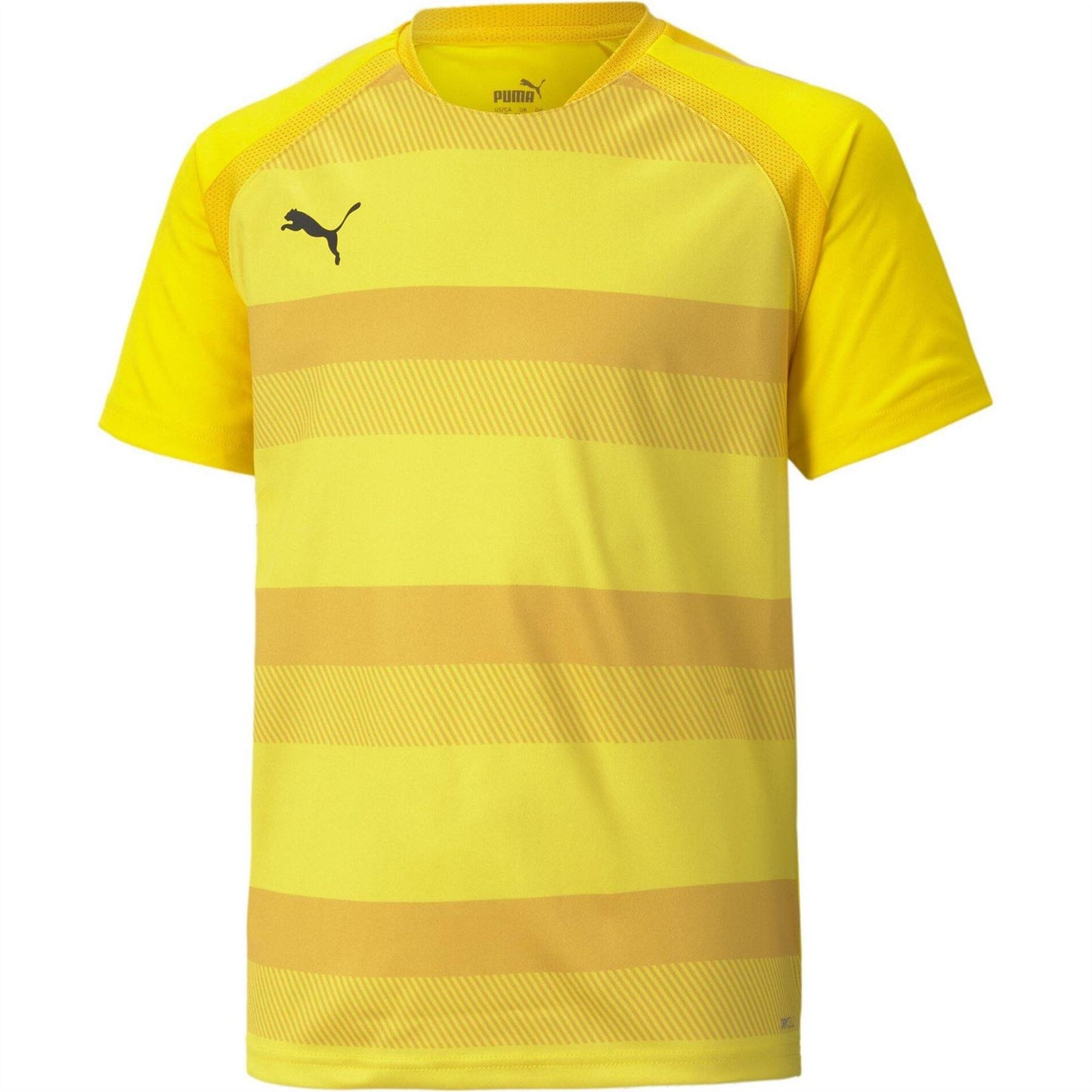 Yellow - Front - Puma Childrens-Kids TeamVision T-Shirt