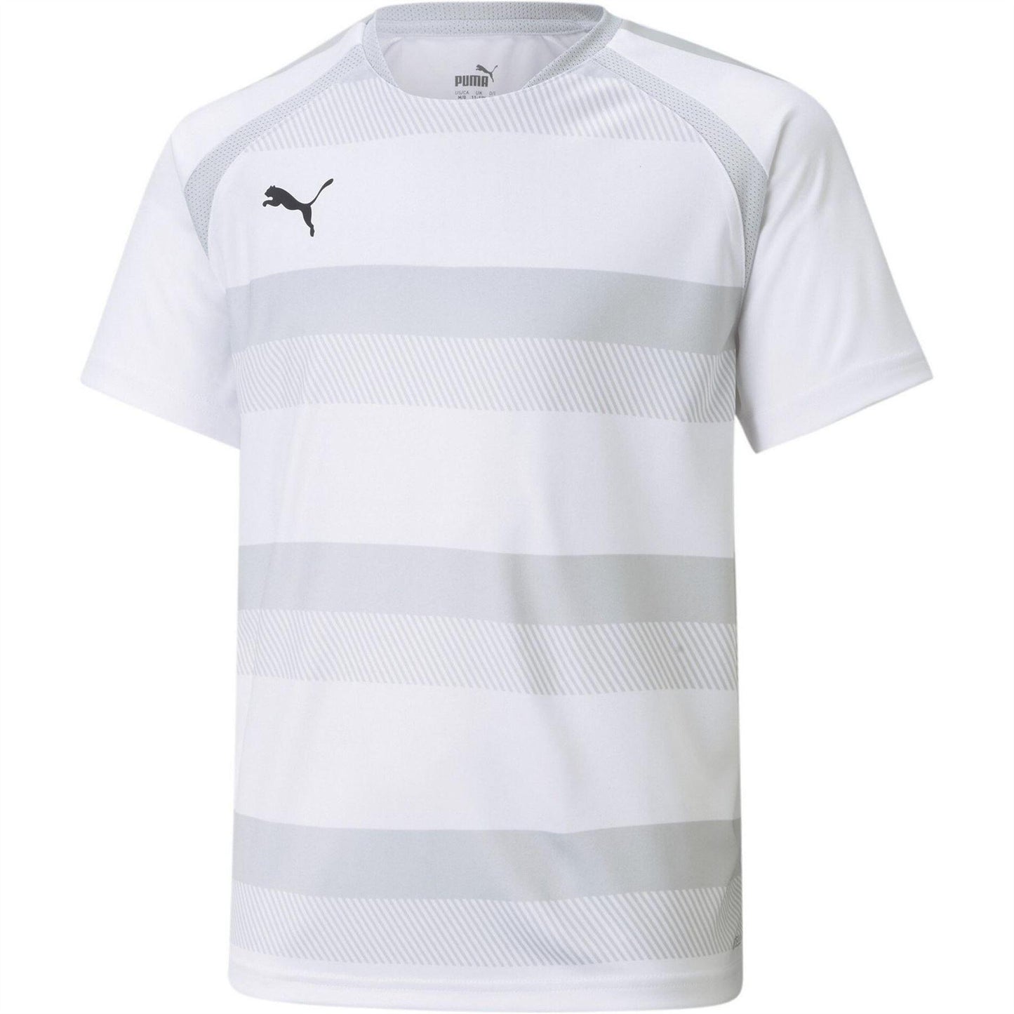 White - Front - Puma Childrens-Kids TeamVision T-Shirt