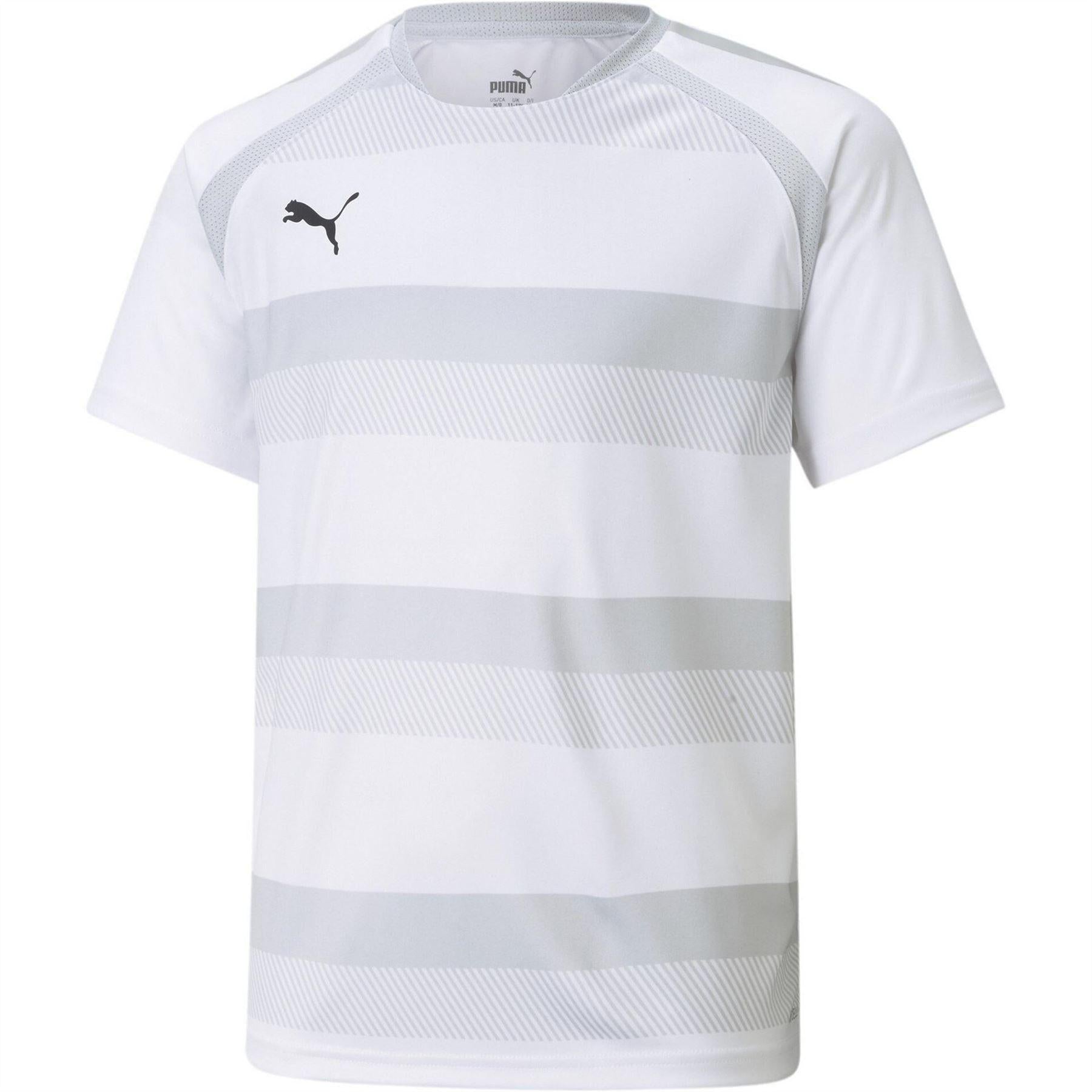 White - Front - Puma Childrens-Kids TeamVision T-Shirt