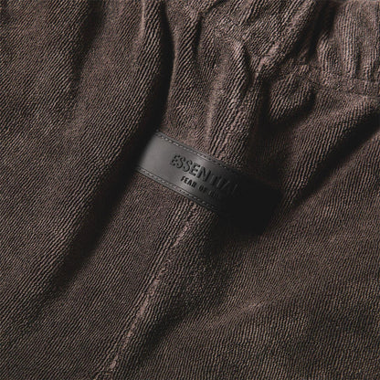 Black - Side - Fear Of God Essentials Womens-Ladies Slim Jogging Bottoms