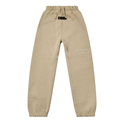 Seal Grey - Front - Fear Of God Essentials Childrens-Kids Jogging Bottoms