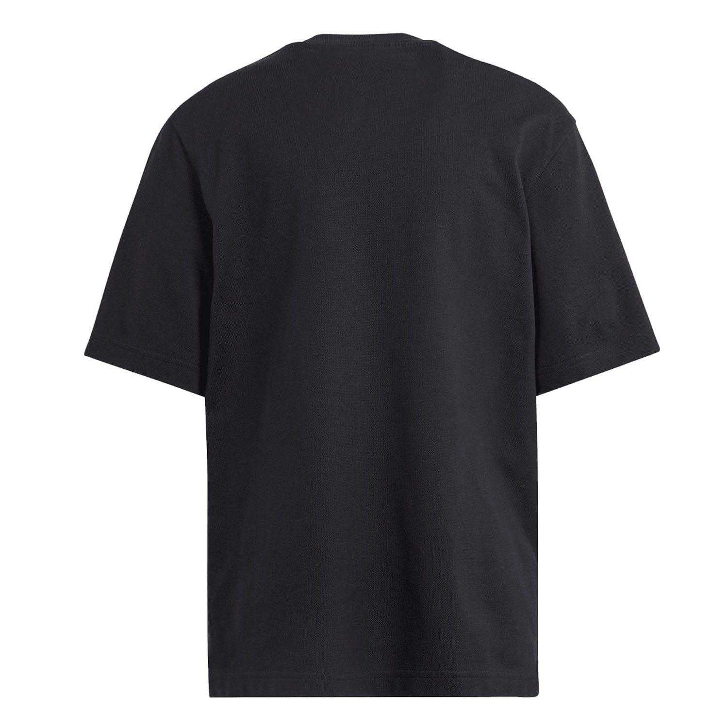 Black - Back - Adidas Childrens-Kids Future Icons Logo T-Shirt