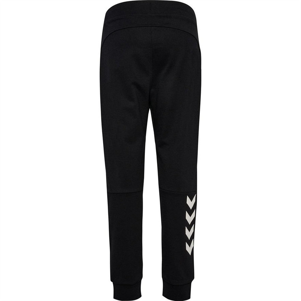 Black - Back - Hummel Childrens-Kids Adjustable Waist Jogging Bottoms