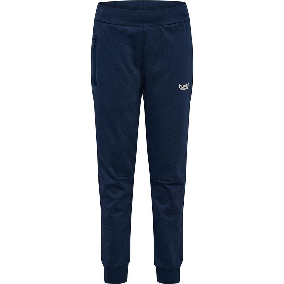 Dress Blues - Front - Hummel Childrens-Kids Adjustable Waist Jogging Bottoms