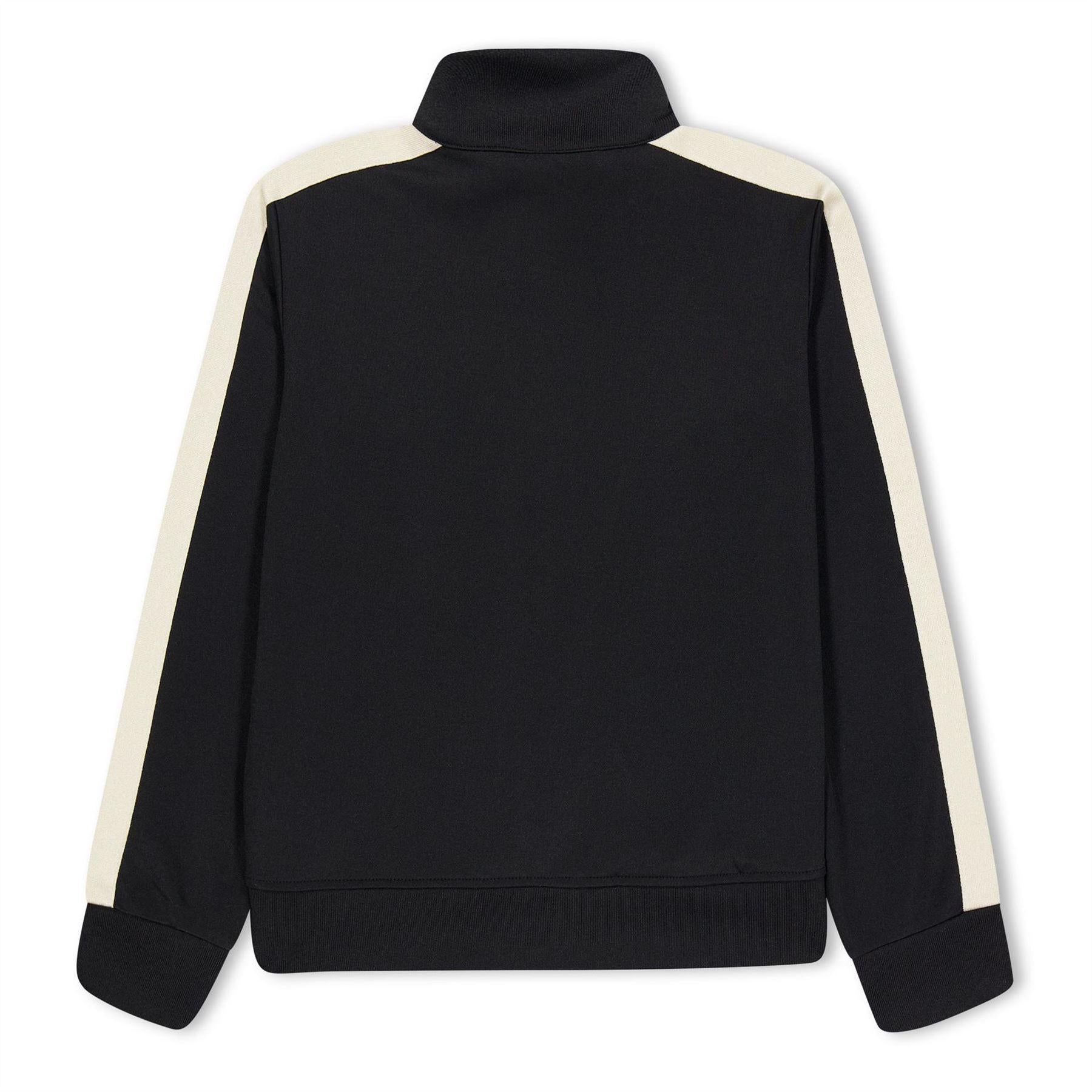 Black - Back - Palm Angels Childrens-Kids Track Jacket