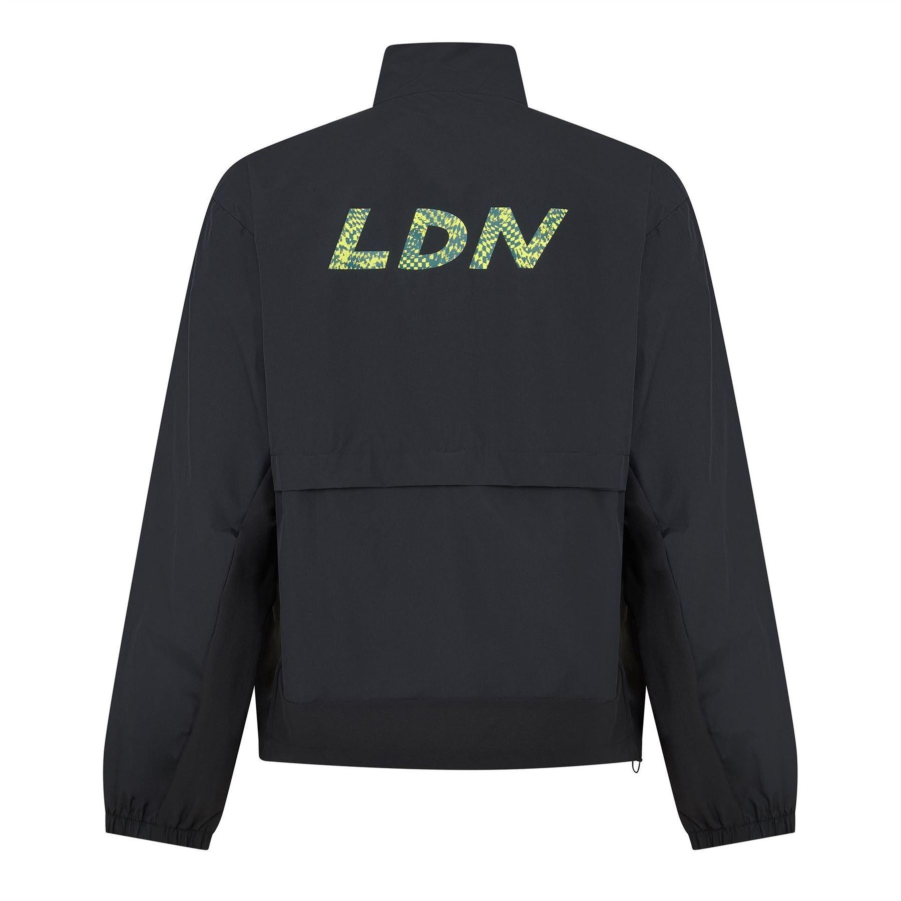 Black - Back - New Balance Mens London Edition Jacket