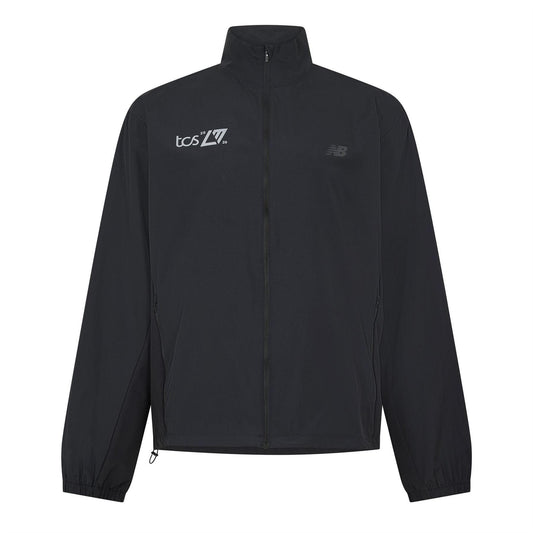 Black - Front - New Balance Mens London Edition Jacket