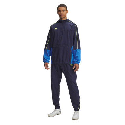 Blue - Side - Under Armour Mens Challenger Trousers