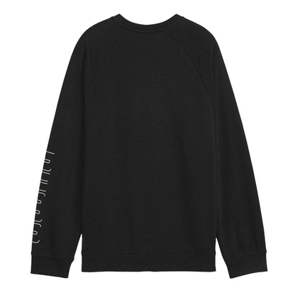 Puma Black - Back - Puma Childrens-Kids Sportstyle Relaxed Fit Raglan Long-Sleeved Sweatshirt