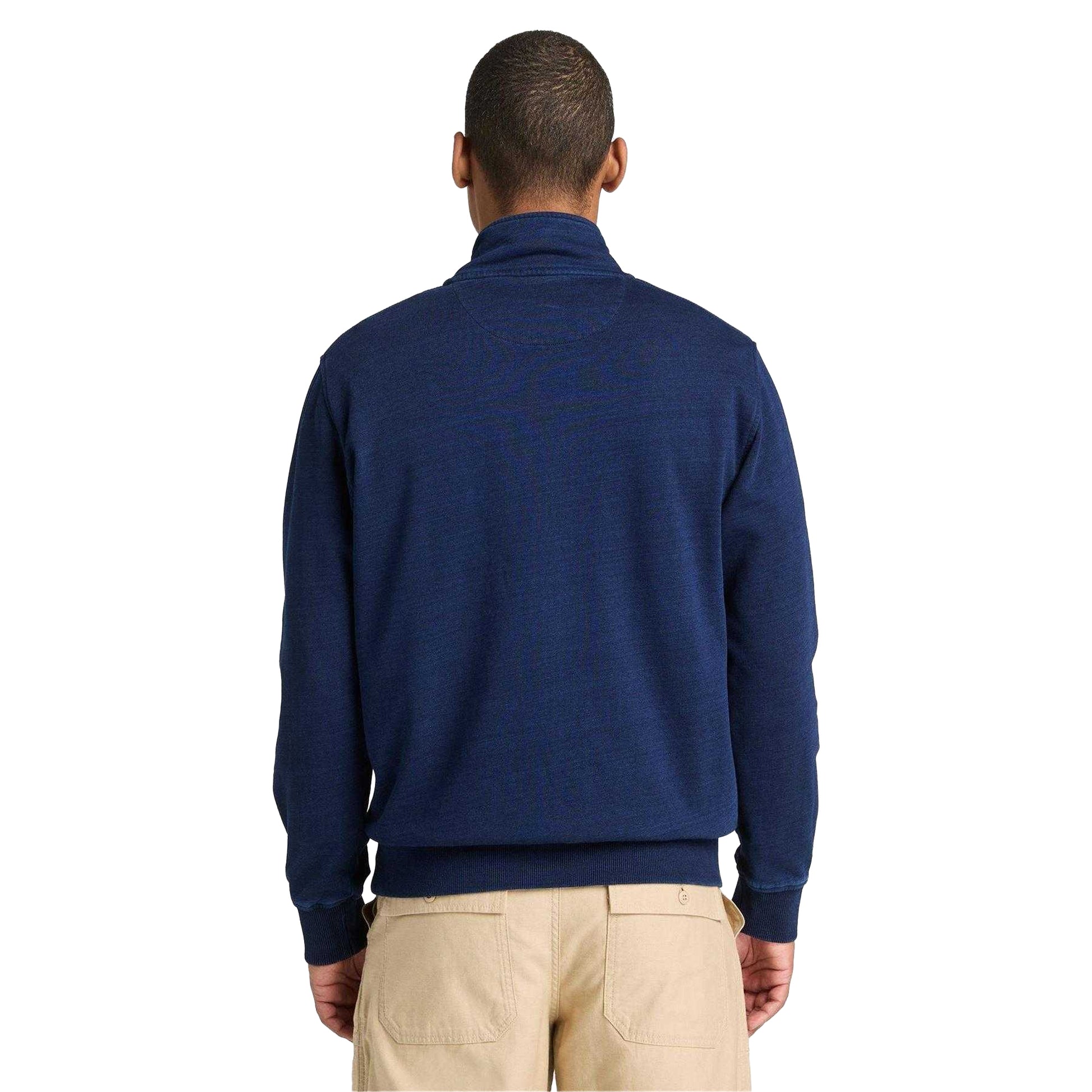 Rinse Wash - Back - Timberland Mens Indi Quarter Zip Sweatshirt