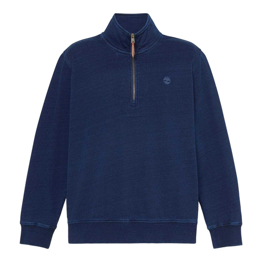 Rinse Wash - Front - Timberland Mens Indi Quarter Zip Sweatshirt