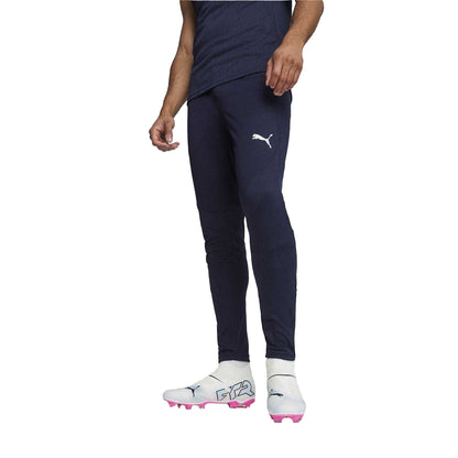 Navy Blue - Side - Puma Mens TeamFinal Tailored Tracksuit Bottoms