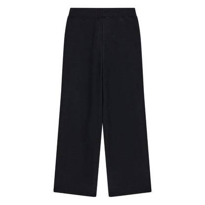 Jet Black - Back - Guess Girls Wide Leg Jogging Bottoms
