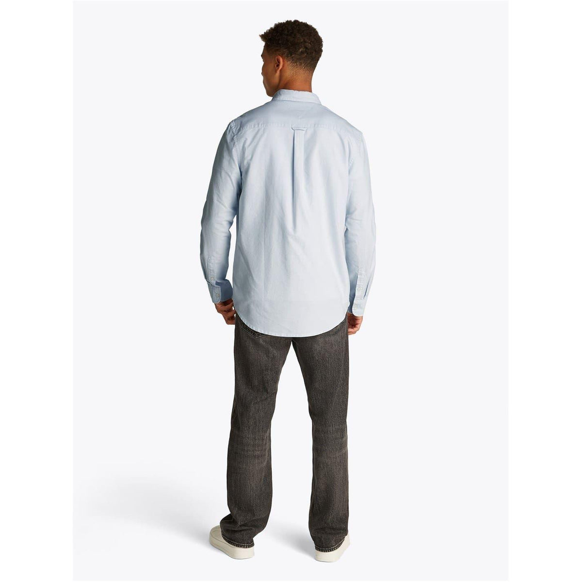 Sweet Blue - Lifestyle - Tommy Jeans Mens Oxford Button-Down Regular Shirt