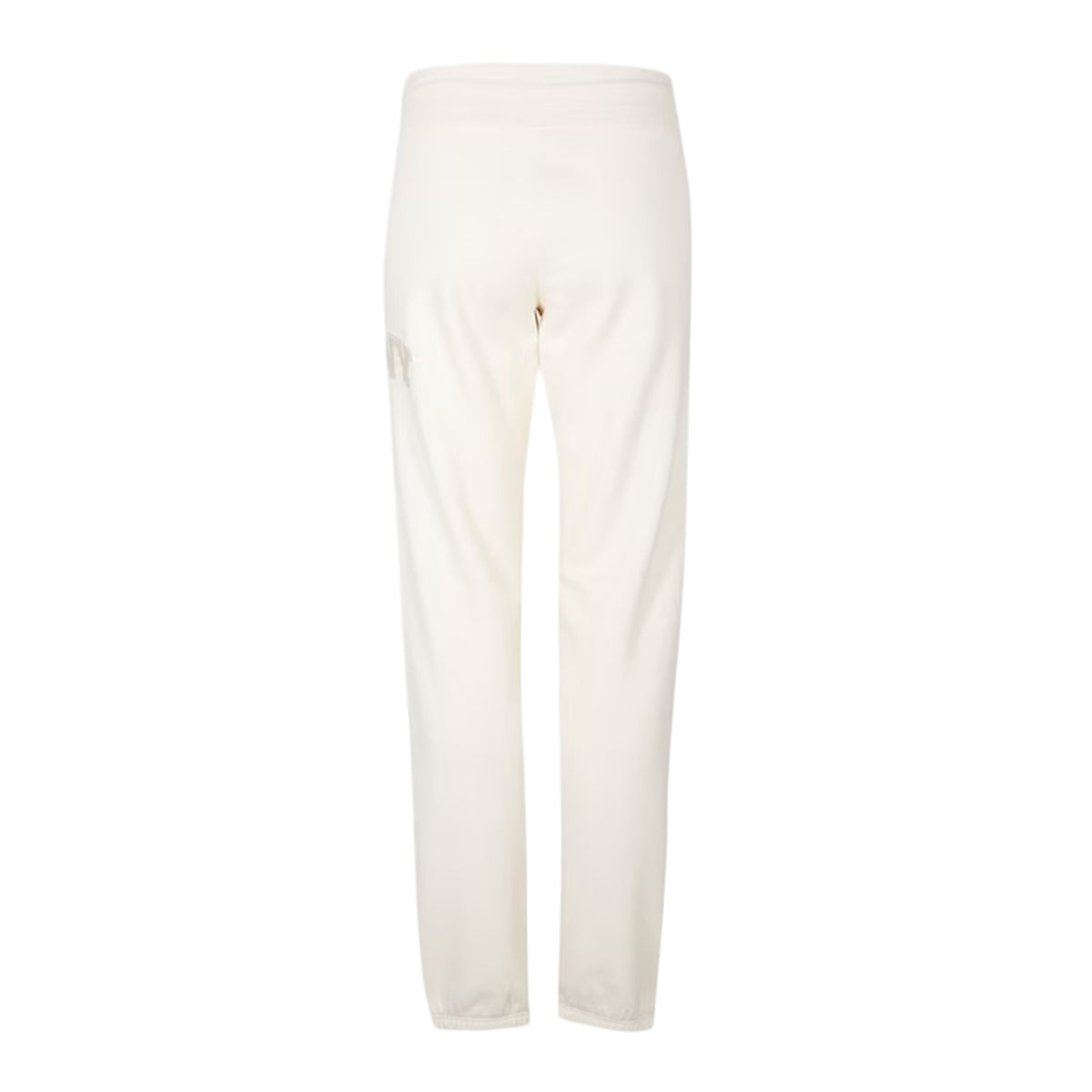 Pebble - Back - DKNY Womens-Ladies Logo Ribbed Cuff Joggers