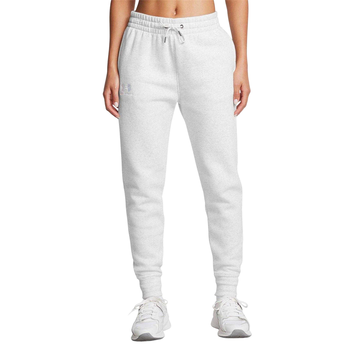 Solid Grey - Side - Under Armour Womens-Ladies Icon Joggers
