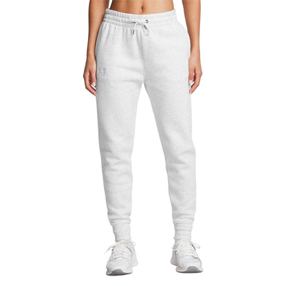 Solid Grey - Side - Under Armour Womens-Ladies Icon Joggers