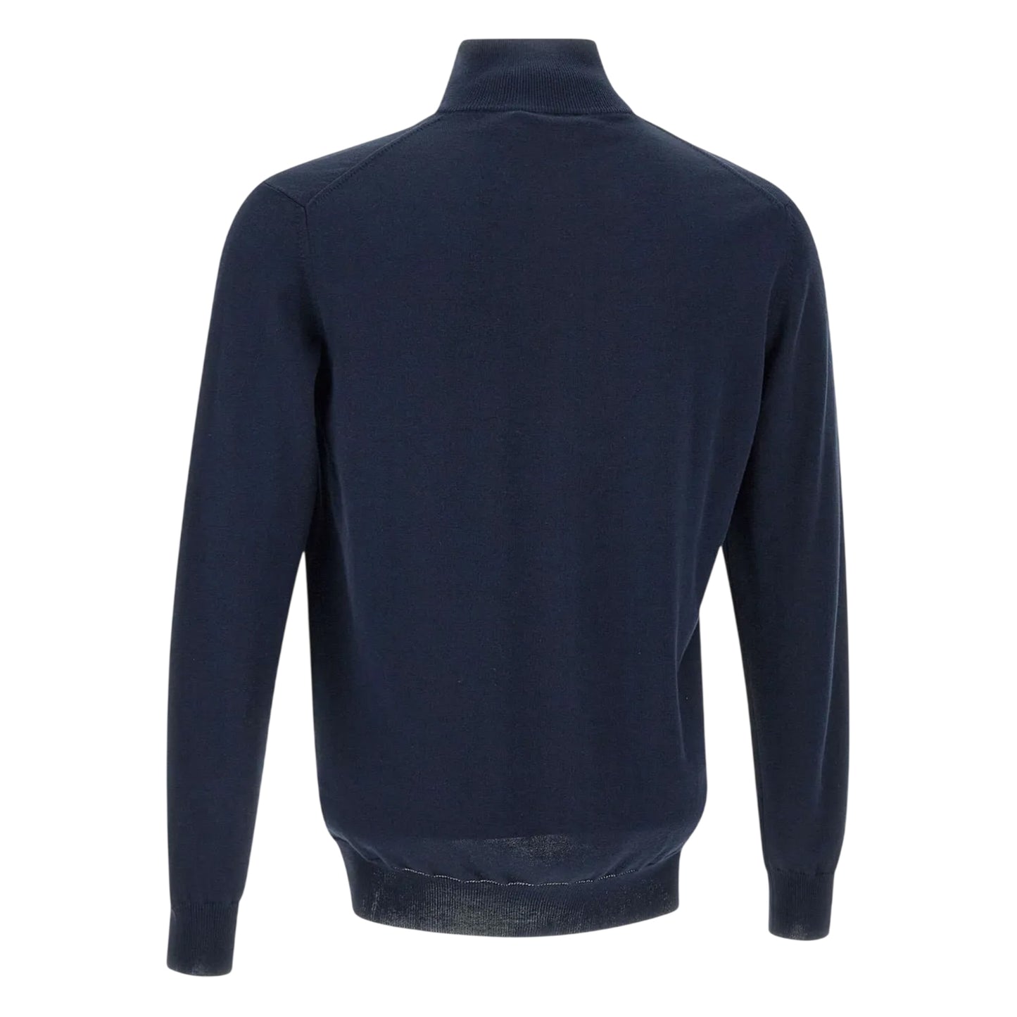 Dark Blue - Back - Boss Mens Balonso Knitted Cardigan