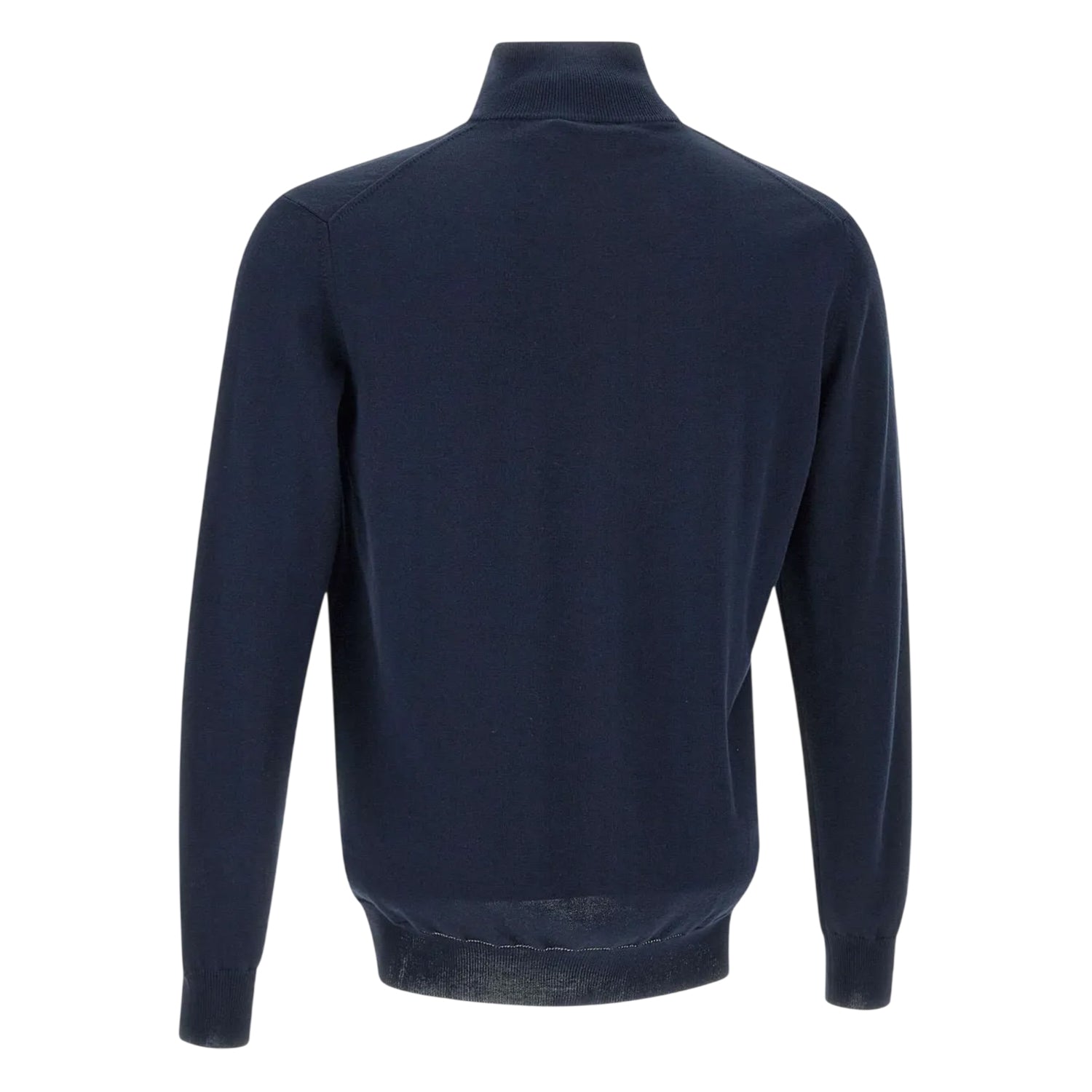 Dark Blue - Back - Boss Mens Balonso Knitted Cardigan
