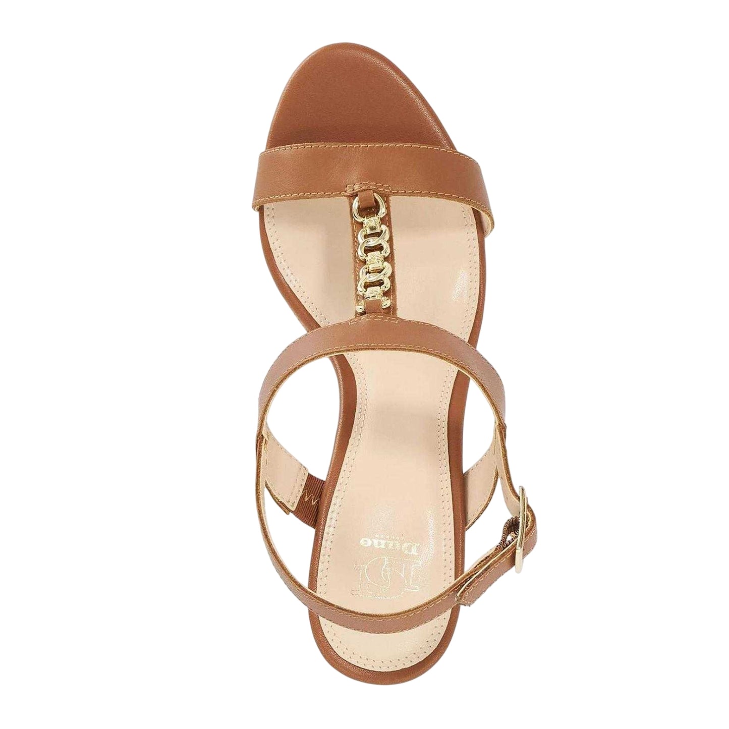 Tan - Lifestyle - Dune London Womens-Ladies Kasslie Wedge Sandals