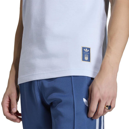 Blue-White - Pack Shot - Adidas Mens Originals World Cup 2026 Italy T-Shirt
