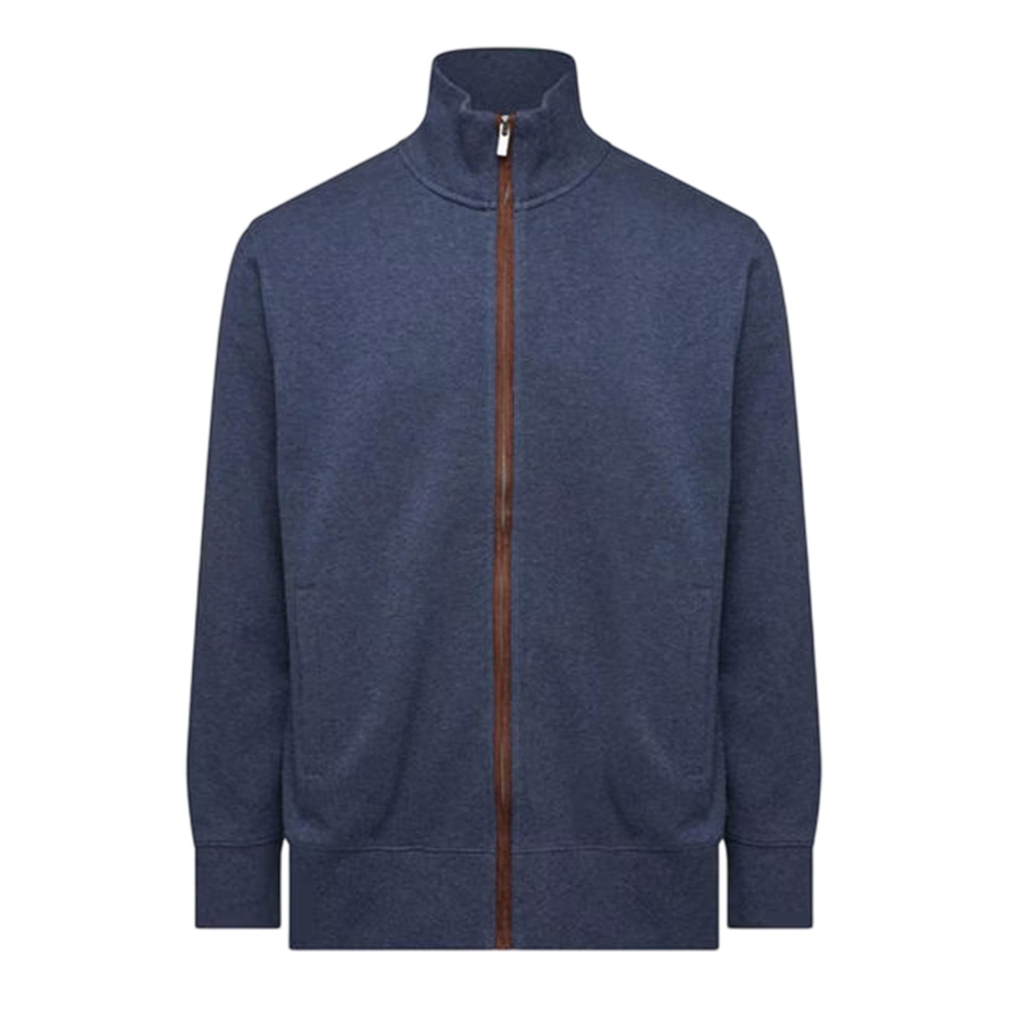 Dark Blue - Front - Gant Mens Sacker Ribbed Cardigan