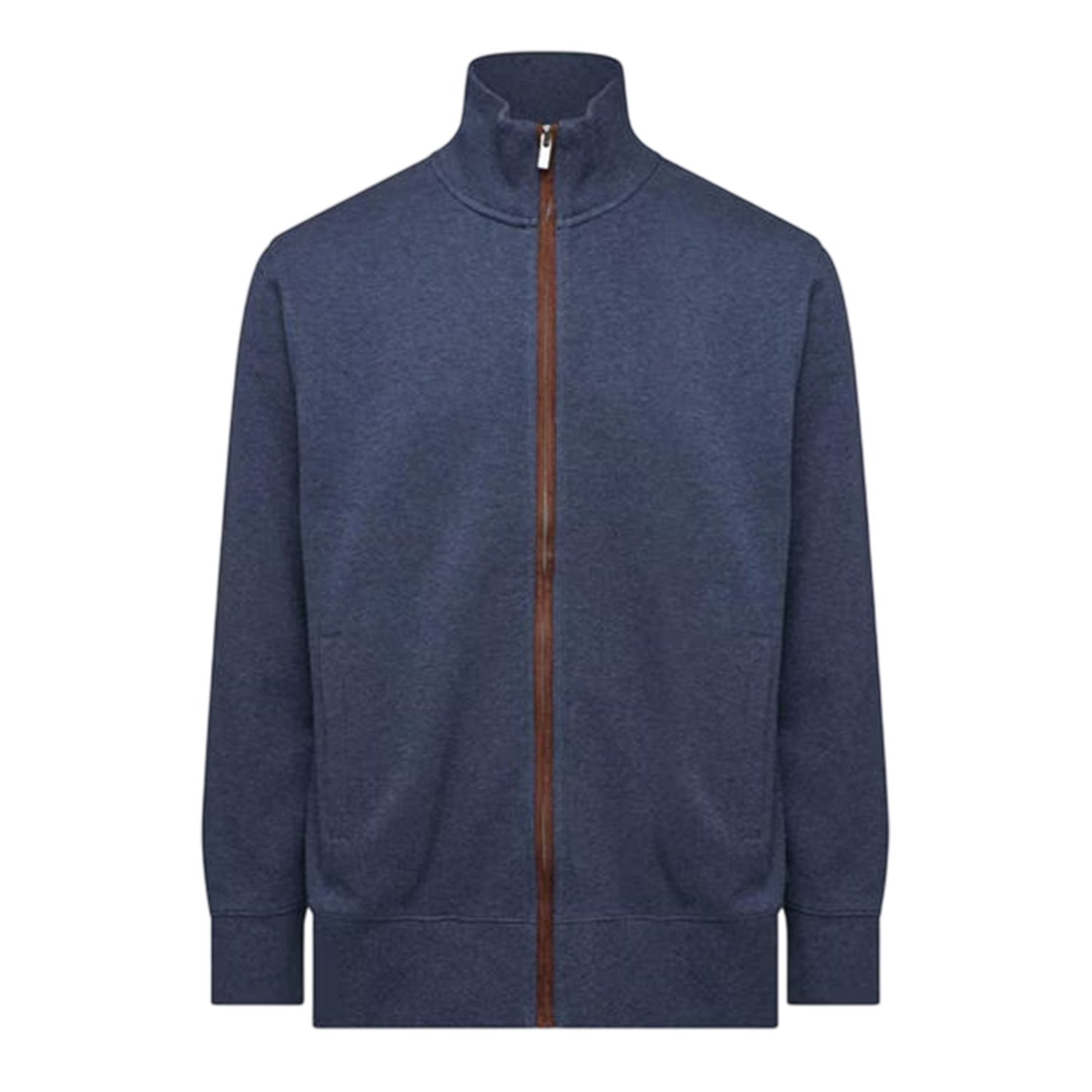 Dark Blue - Front - Gant Mens Sacker Ribbed Cardigan