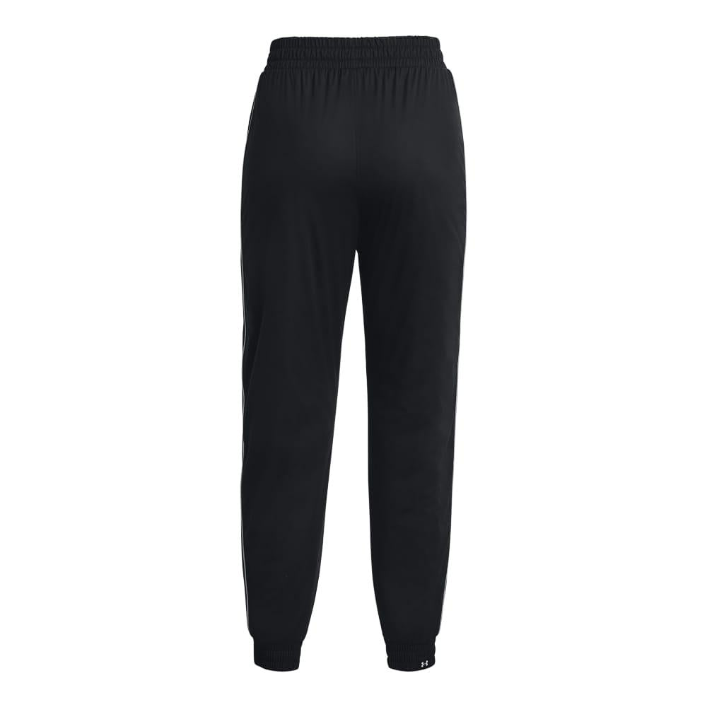 Black - Back - Under Armour Womens-Ladies Travel Jogging Bottoms