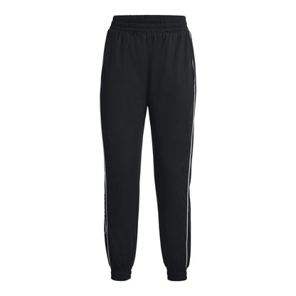Black - Front - Under Armour Womens-Ladies Travel Jogging Bottoms