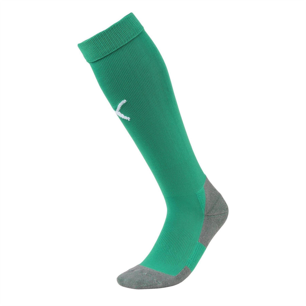 Green-White - Front - Puma Mens Team Liga Football Socks