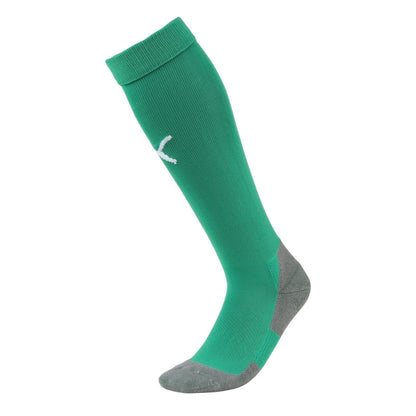 Green-White - Front - Puma Mens Team Liga Football Socks
